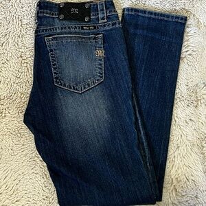 MISS ME: Mid-Rise Skinny Dark Denim Jeans NWOT
